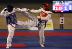 Atlet Taekwondo Saling Baku Hantam di Senayan