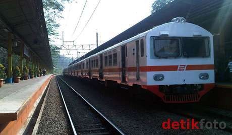 Jalur KRL Bogor-Jakarta Normal, Jadwal Kereta Sedikit Terlambat