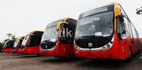 Bus ini berasal dari China itu untuk dioperasikan.