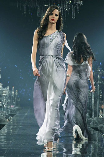 Arantxa adi Collection 2013 Re-Invite at Grand Ballroom Hotel Kempinski. Grand Indonesia. Jakarta. [Foto: Mohammad Abduh/Wolipop]