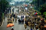 Pak Kades Blokir Tol Dalam Kota