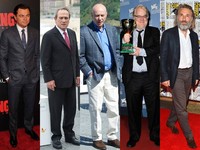 Untuk nominasi Best Supporting Actor diisi oleh Alan Arkin, Leonardo DiCaprio, Philip Seymour Hoffman, Tommy Lee Jones, dan Christoph Waltz. (Getty Images)