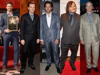 Untuk nominasi Best Actor Musical or Comedy diisi oleh Jack Black, Bradley Cooper, Hugh Jackman, Ewan MCGregor, dan Bill Murray. (Getty Images)