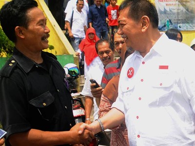 Cawagub Deddy Blusukan Pasar