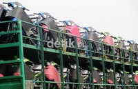Pabrik yang mulai berdiri pada 23 November 2004 dan diresmikan oleh presiden Republik Indonesia pada 26 Januari 2006 setiap harinya mampu memproduksi 3.000 unit untuk Mio J, 1.000 unit untuk Vega ZR dan Jupiter, dan 500 unit untuk Soul GT. Adytia Maulana/detikOto.