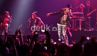 Guns N' Roses menggelar konser di Mata Elang International Stadium (MEIS) Ancol.