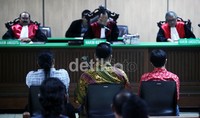 Suasana sidang John Kei.