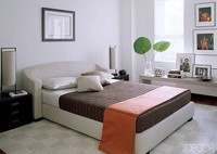 Mau tidur di kamar tamu John Mayer? (Simon Upton/elledecor)