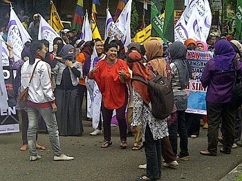 Turuti Demonstran, Polisi Buka Akses ke Gedung DPRD Garut