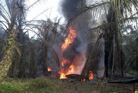 5 Hari Terbakar, Api di Sumur Minyak Ilegal di Langkat Akhirnya Padam