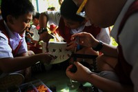 Energizer Fun E Robotic Workshop merupakan rangkaian edukasi untuk merangsang kreatifitas generasi muda dalam meraih masa depan. (Kresna)
