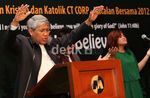 Chairul Tanjung Hadiri Natal CT Corp