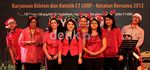 Chairul Tanjung Hadiri Natal CT Corp