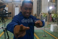 Tukul turut meramaikan pernikahan Olla dan Aufar. Mauludi/detikHOT.
