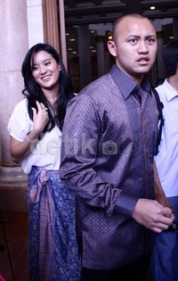 Ananda Mikola dan Marcella Zalianty tampil serasi. Ramses/detikHot.