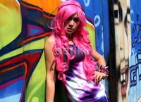 Vicky Shu saat ditemui di acara DahSyat, RCTI, Jakarta Barat, Kamis (20/12/2012). Gusmun/detikHOT.