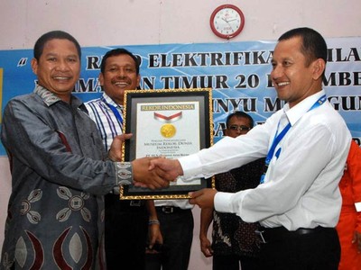 PLN Berau Raih MURI