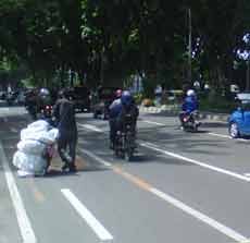 Kanalisasi Lalin Berlaku Pagi dan Sore