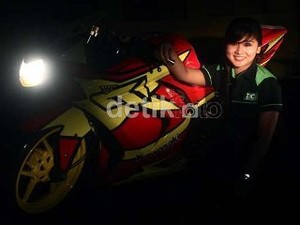 Ketika Lady Bikers Modif Ninja 250