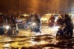 Terobos Banjir, Puluhan Motor Mogok