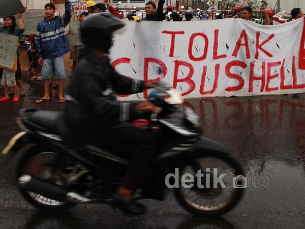 Warga Joglo Tolak Pembangunan SPBU Shell