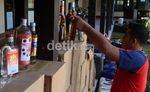 Polres Banyumas Amankan Ribuan Botol Miras