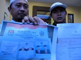 Warga Lapor Kesalahan Stiker Putusan PTUN di Surat Suara