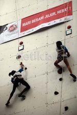 Lomba Panjat Dinding Berani, Jujur, Hebat