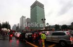 Macet Akibat Banjir Di Kawasan Thamrin