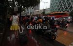 Macet Akibat Banjir Di Kawasan Thamrin