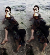 Syahrini pamer foto-foto liburannya di Bali lewat akun pribadi Instagramnya. (Instagram)