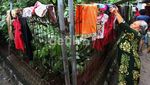 Banjir Surut, Warga Bersih-bersih Rumah