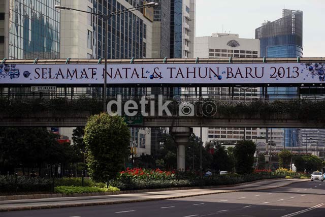 Libur Natal, Jakarta Lengang