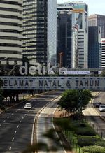 Libur Natal, Jakarta Lengang