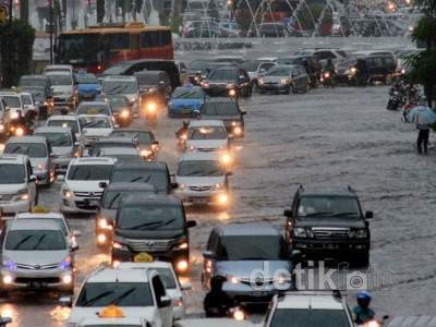 Tahun Baru, Jakarta Diperkirakan Diguyur Hujan Deras