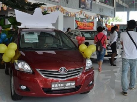 Penjualan Mobil Jepang di China Masih Merosot