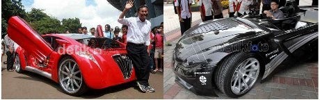 Pertarungan 2 Mobil Listrik Super Buatan Anak Bangsa