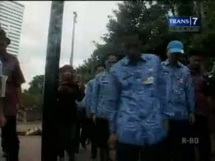 Jokowi Telusuri Gorong-Gorong Ibukota