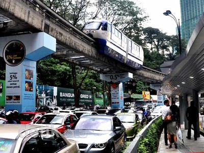 Monorel Melenggang Bebas di Kuala Lumpur