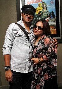 Nunung dan suami. Gusmun/detikHOT.