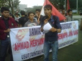 Masyarakat Jabar Menuntut Janji Heryawan