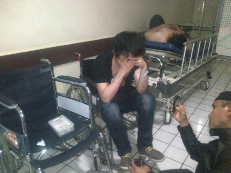 Ibu Sopir Livina yang Tabrakan di Jl Ampera Menangis