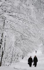 Si Putih Selimuti Rusia