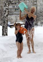 Si Putih Selimuti Rusia