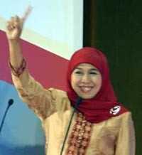 Dukungan Khofifah Sebagai Cagub Jatim Mengalir