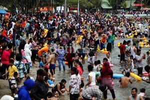 Tahun Baru Chibi Chibi Bareng Cherrybelle di Ancol