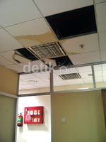 Plafon Ruang Anggota FPKS DPR Roboh
