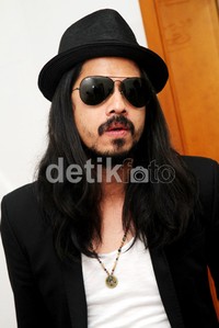 Aryo Wahab saat ditemui usai acara DahSyat di RCTI, Jakarta Barat, Jumat (28/12/2012). Gusmun/detikHOT.
