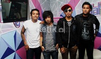 Last Child saat ditemui usai acara DahSyat di RCTI, Jakarta Barat, Jumat (28/12/2012). Gusmun/detikHOT.