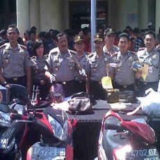 Curas, Curat dan Curanmor Mendominasi di Pasuruan Tahun 2012